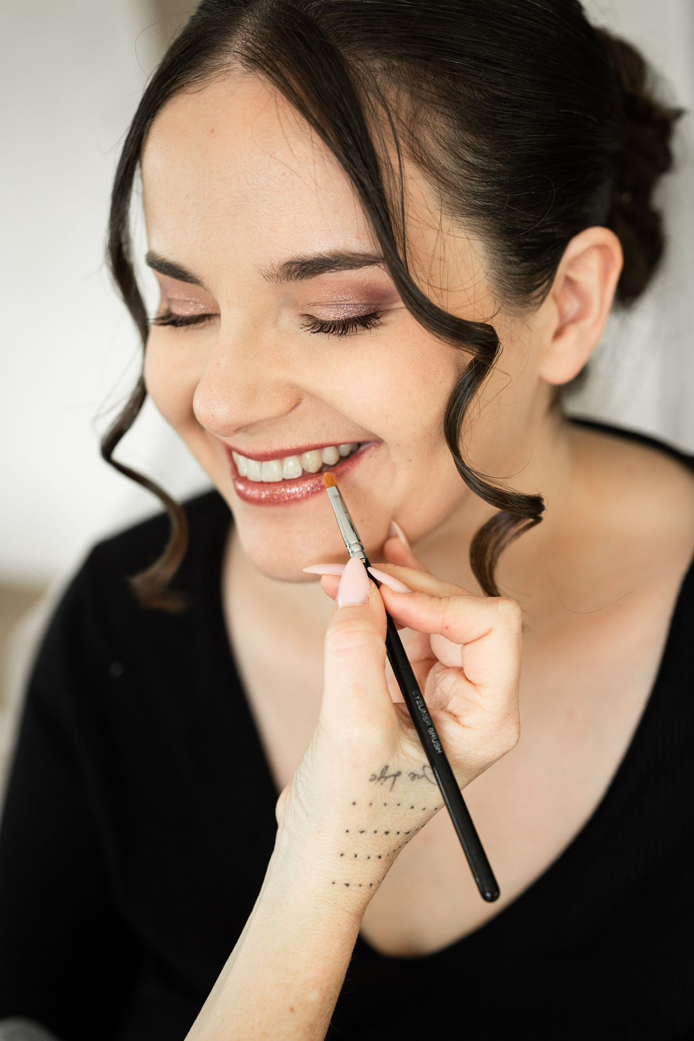 Séance maquillage professionnelle à domicile Annemasse Grand Genève
